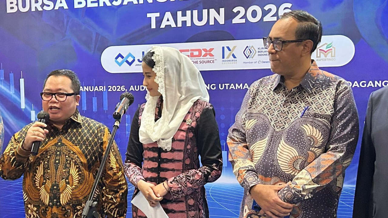Hari Pertama Transaksi tahun 2026 ICDX catat volume transaksi 28.621 lot senilai Rp 130 Triliun
