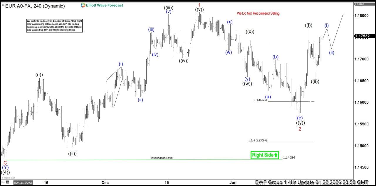 EURUSD Elliott Wave : Calling the Rally After Double Three Pattern