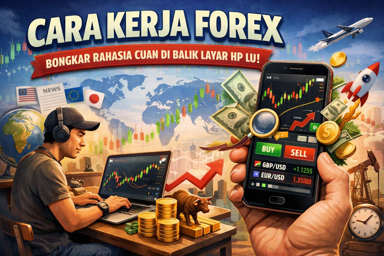 Cara Kerja Forex: Bongkar Rahasia Cuan di Balik Layar HP Lu! 