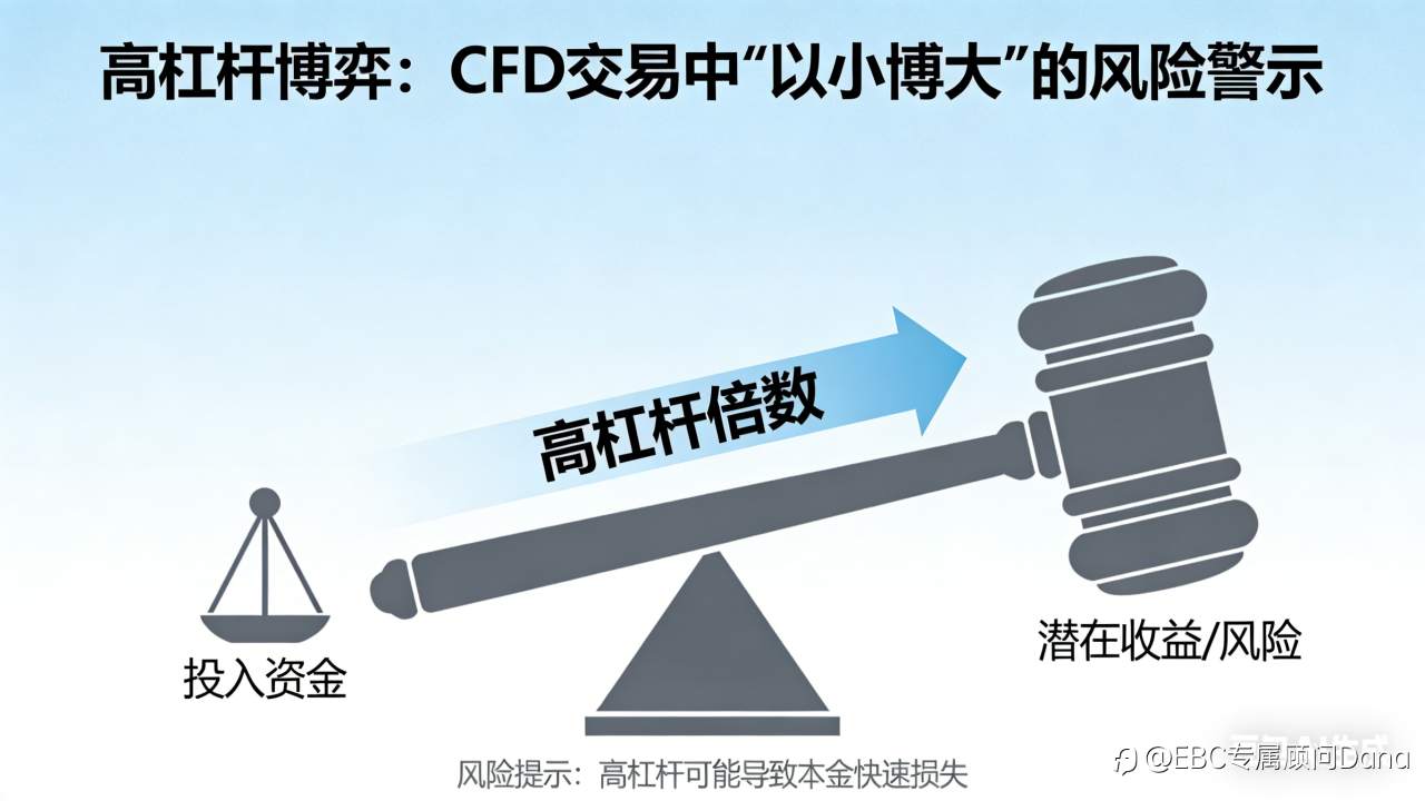 高杆杆博弈：CFD交易中以小博大‘’的风险警示