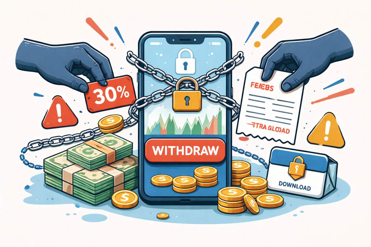 My Newbie Rule: Any “Withdrawal Fee” is the Moment You Should Walk Away