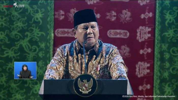 Prabowo soal Kekayaan RI Tak Dikelola Baik: Jangan Salahkan Nasib yang Dialami