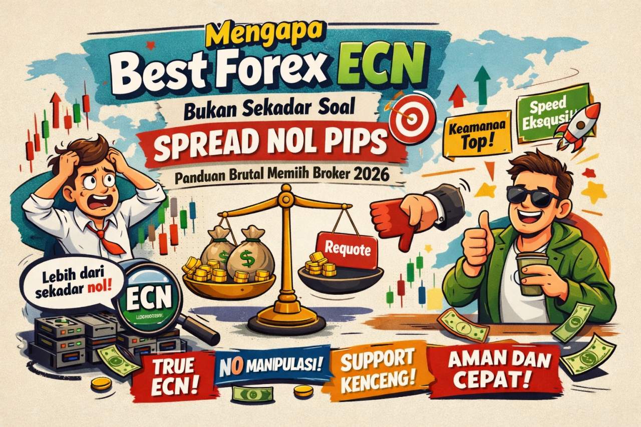 Mengapa Best Forex ECN Bukan Sekadar Soal Spread Nol Pips: Panduan Brutal Memilih Broker 2026