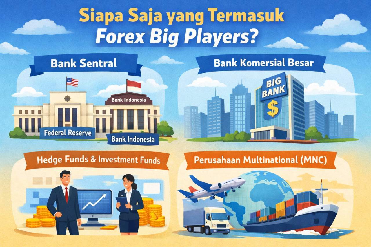 Forex Big Players: Siapa Mereka dan Bagaimana Cara Mereka Menggerakkan Market?