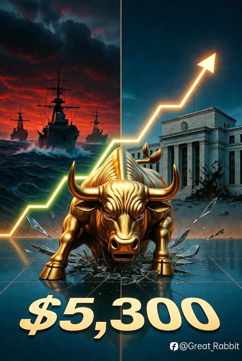 一夜变天！金价狂飙$5500！伊朗局势+美联储引爆全球市场！