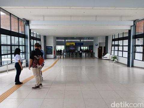 Baru Diresmikan, Stasiun Jatake Masih Sepi di Hari Pertama Operasi