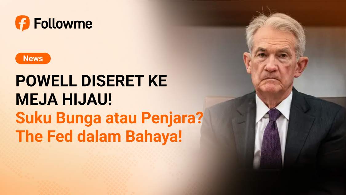 Ketua The Fed Jerome Powell Diselidiki Secara Kriminal oleh DOJ