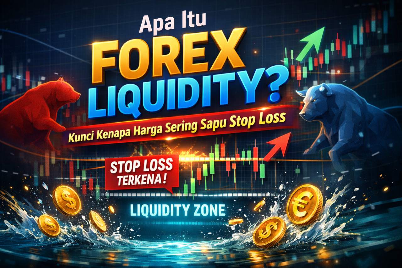 Apa Itu Forex Liquidity? Kunci Kenapa Harga Sering Sapu Stop Loss