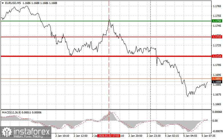 EURUSD: Kiat-kiat trading sederhana untuk trader pemula pada 5 Januari. Tinjauan trading forex kemarin