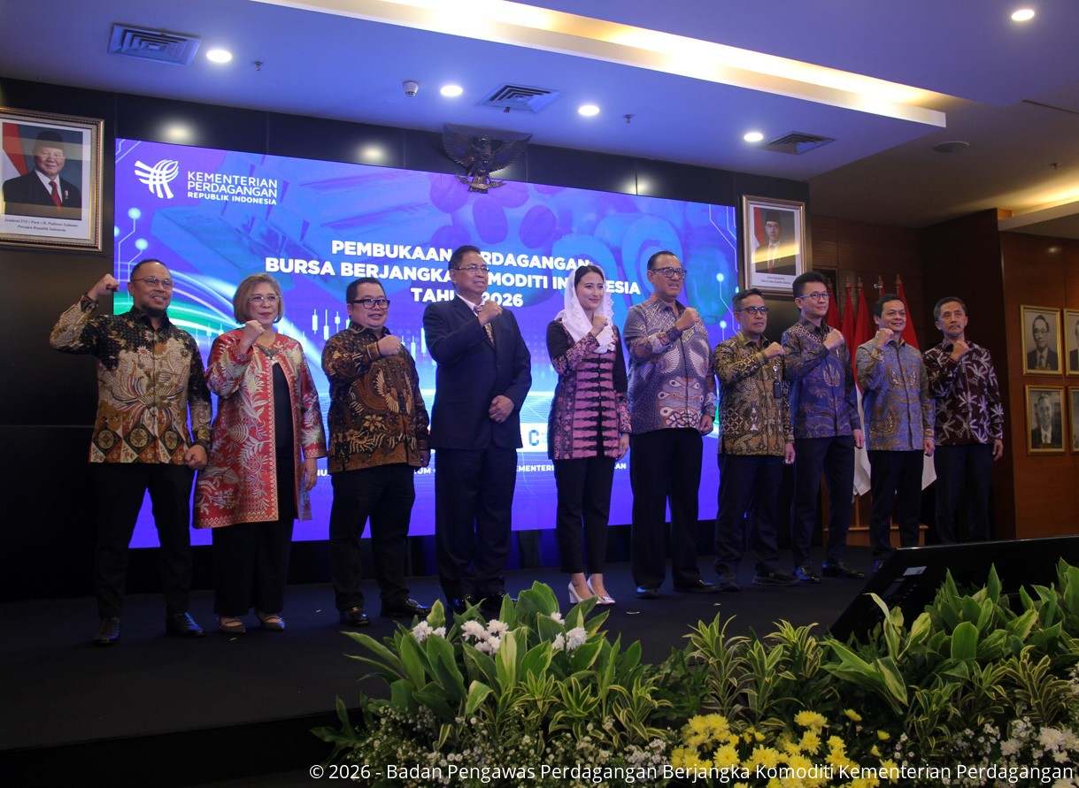 Pembukaan Perdagangan Bursa Berjangka Komoditi Indonesia Tahun 2026, Wamendag Optimis Industri PBK Kian Bersinar