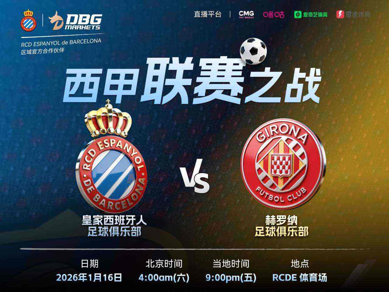 DBG Markets携手RCD Espanyol,再启征程