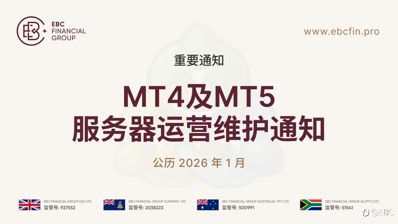 MT4 及 MT5 服务器运营维护通知