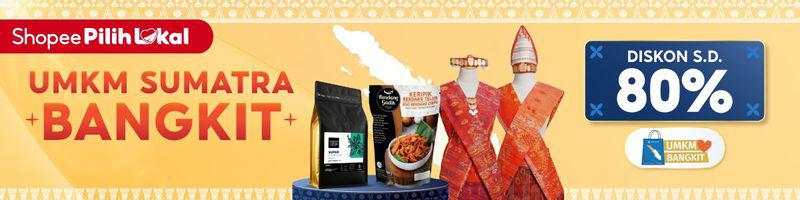 Shopee Dukung UMKM Sumatra Lewat Kampanye UMKM Sumatra Bangkit