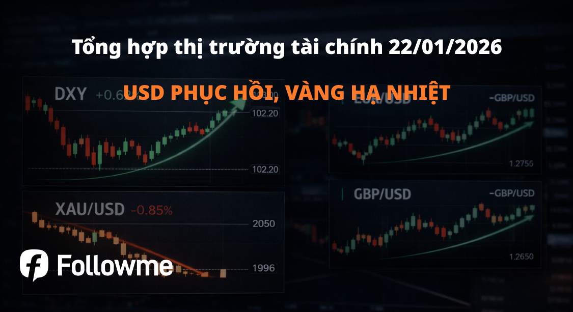 Tổng hợp thị trường tài chính 22/01/2026