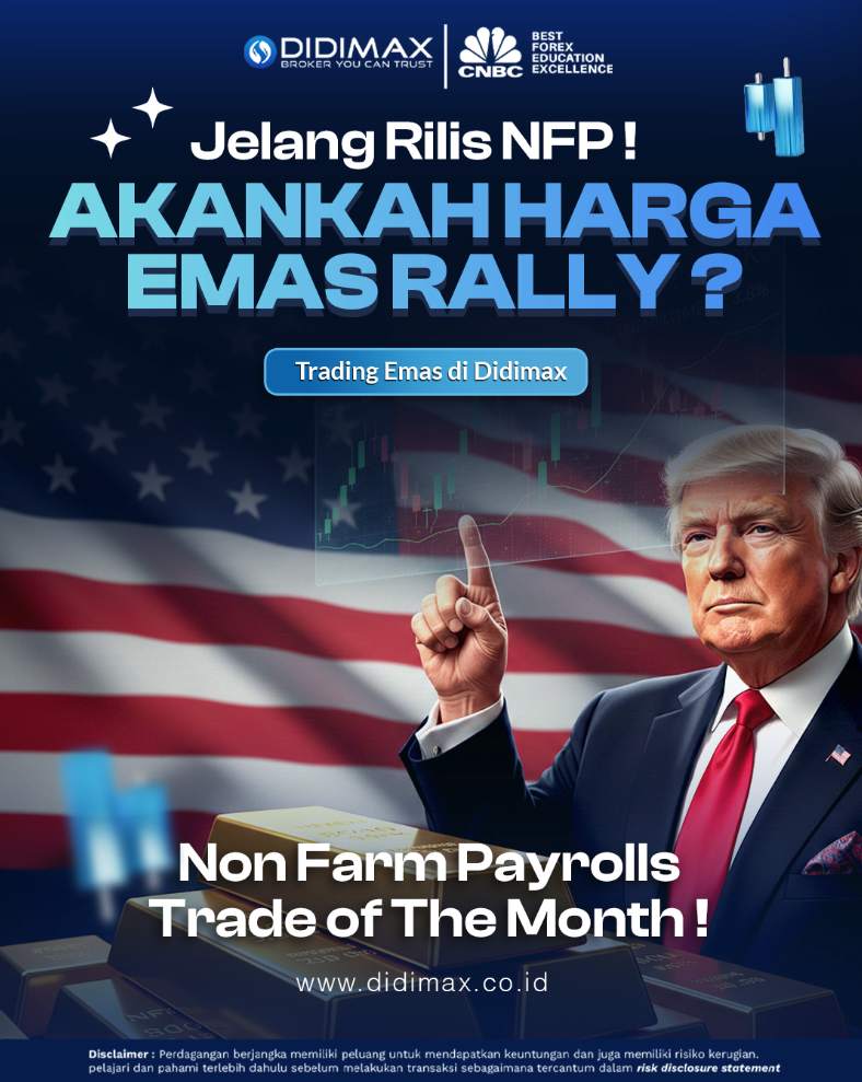 Akankah harga emas rally setelah NFP?