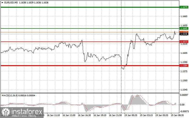 EURUSD: kiat-kiat trading sederhana untuk trader pemula pada 19 Januari. Tinjauan trading forex kemarin