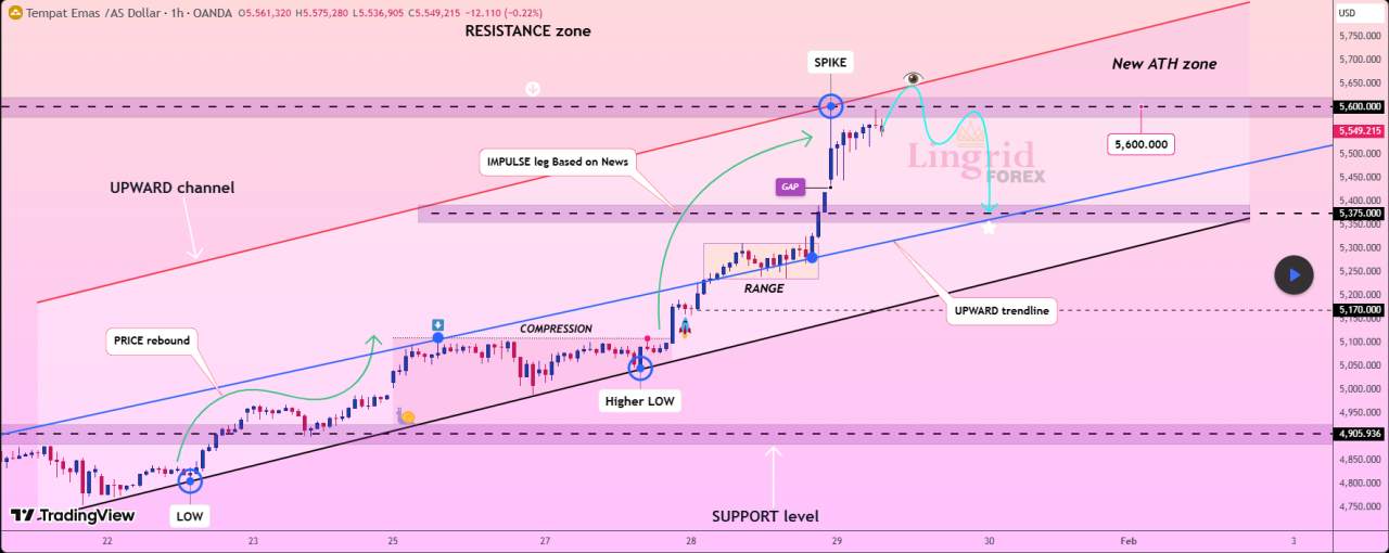 Pullback Sementara EMAS Mungkin Akan Terdepan