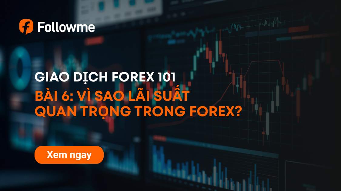 GIAO DỊCH FOREX 101 - BÀI 06: VÌ SAO LÃI SUẤT QUAN TRỌNG TRONG FOREX?