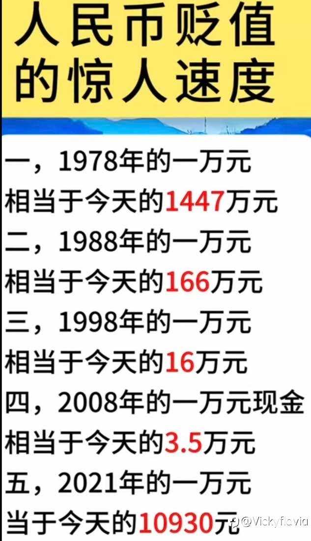 为什么现金一定会贬值？这是个机制问题，不是阴谋论