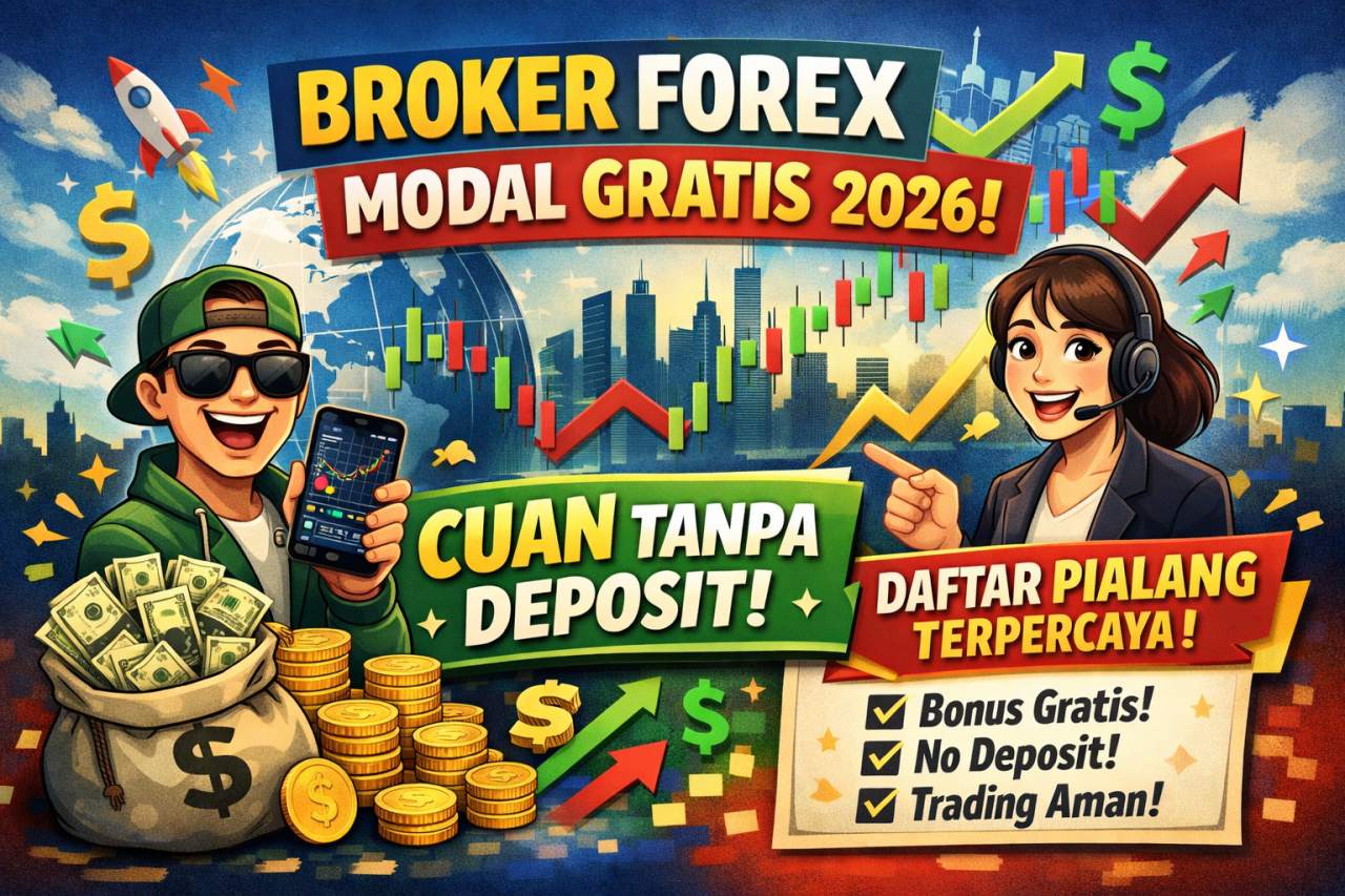 Broker Forex Modal Gratis 2026: Strategi Cuan Tanpa Deposit & Daftar Pialang Terpercaya