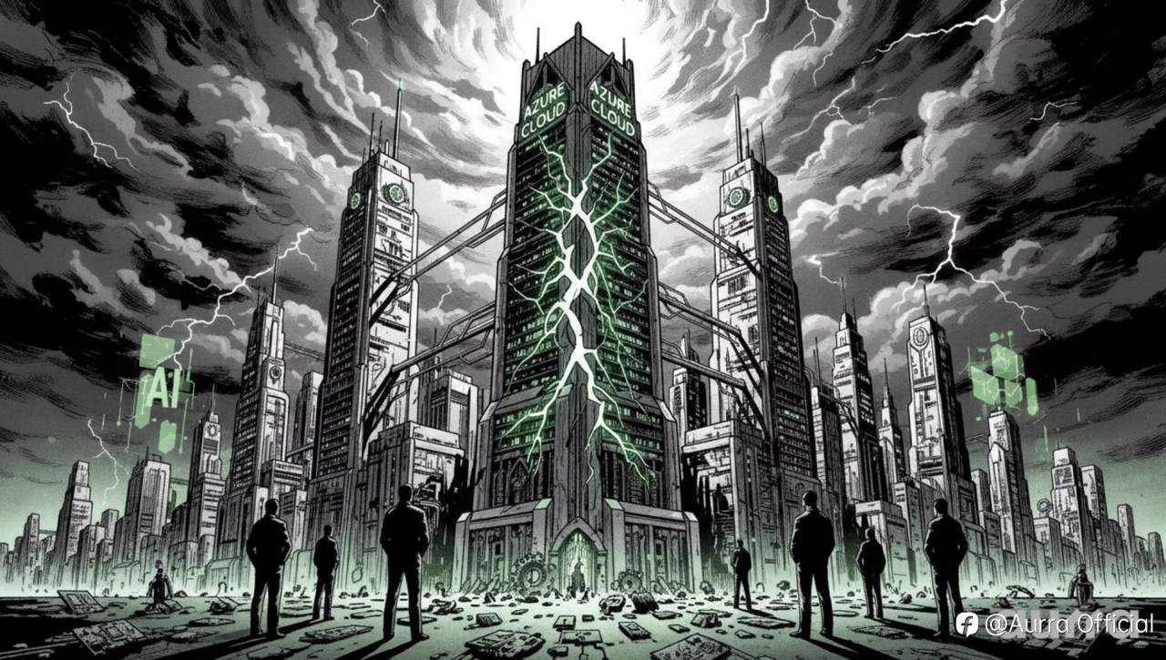 微软股价暴跌 10%： Azure 增速不及预期，市值蒸发 3570 亿美元