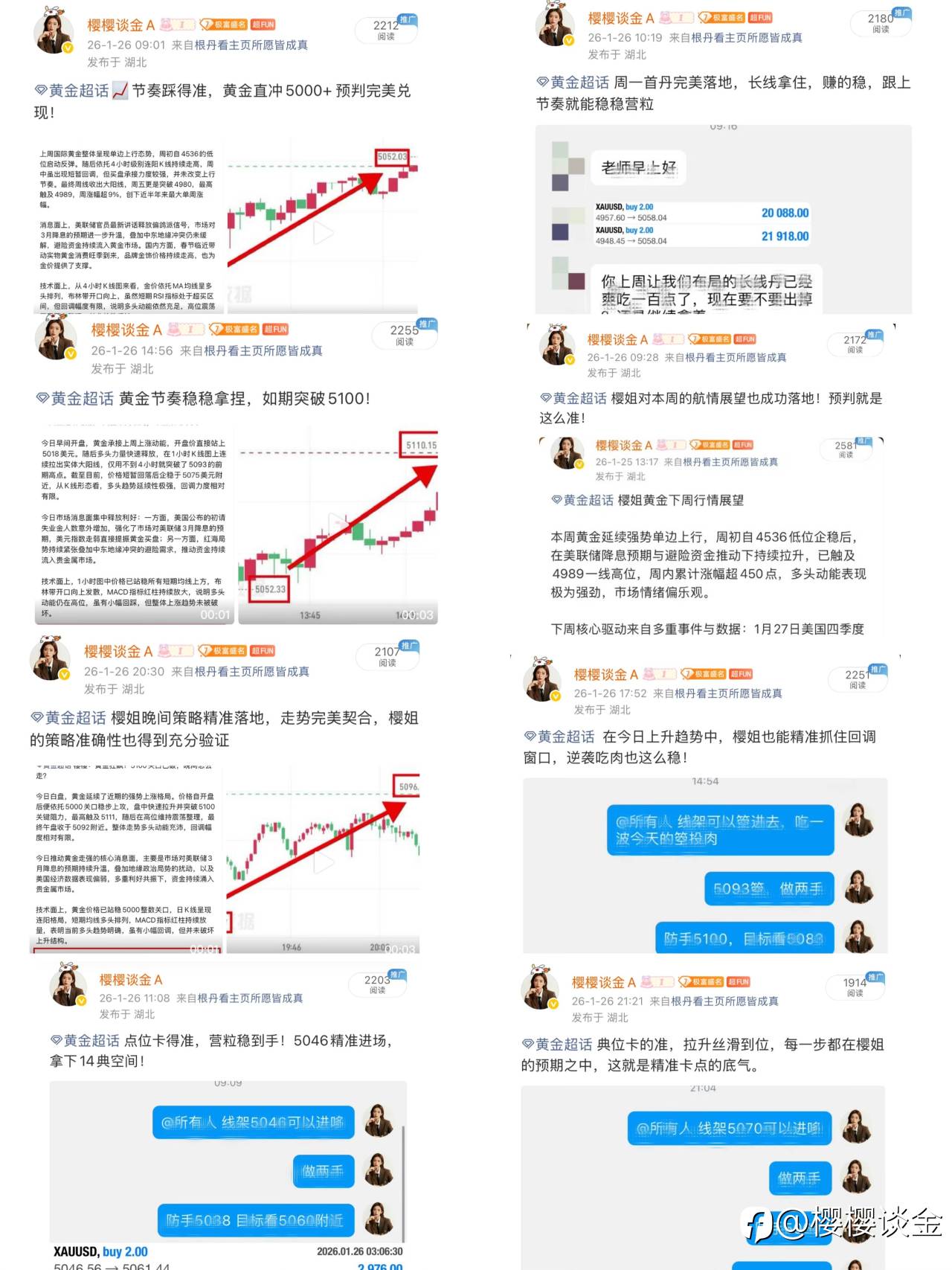 樱姐黄金1.26交易思路总结