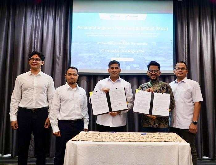 Kerja Sama dengan Pembangunan Aceh, PGN Gali Potensi Gas Bumi di Daerah