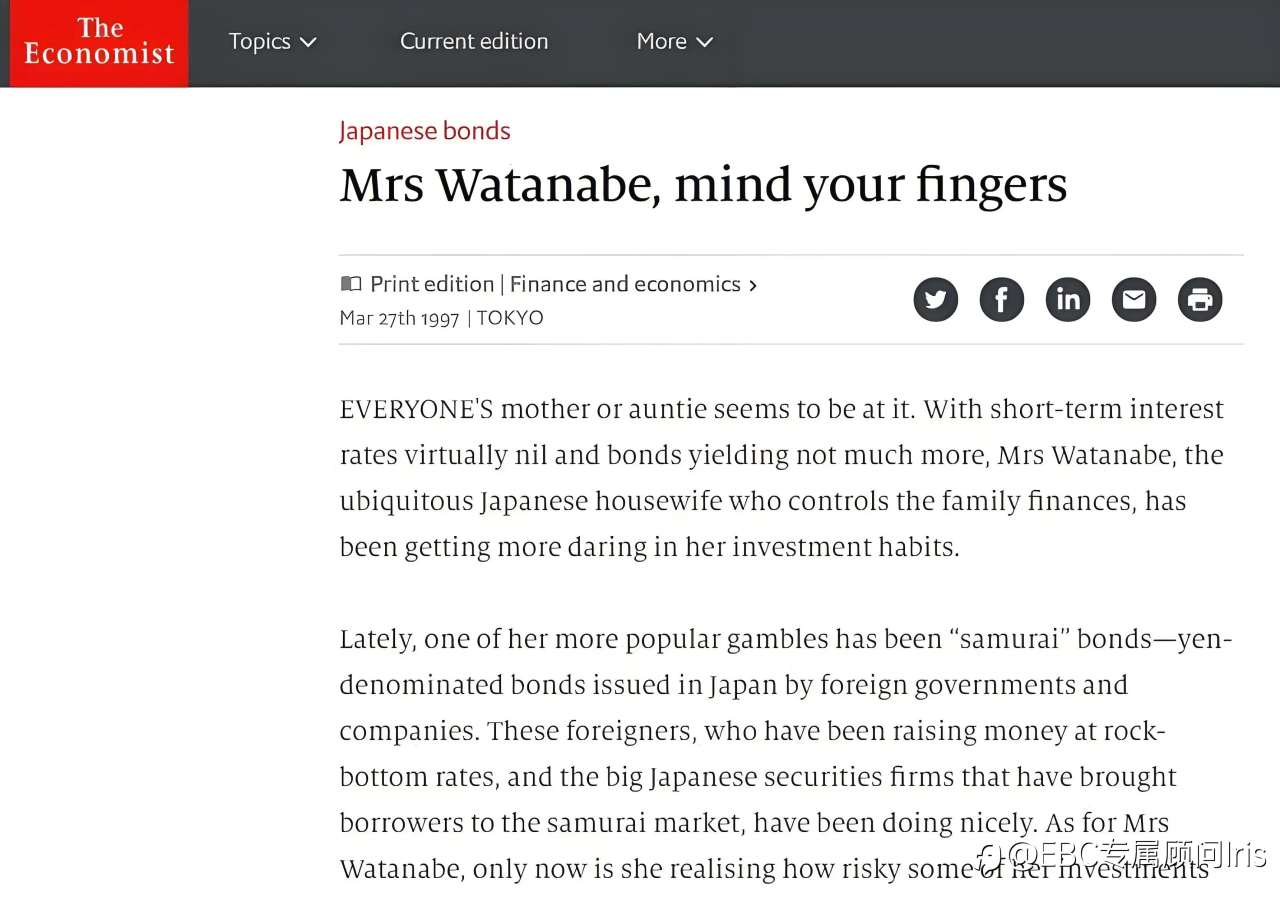 从“渡边夫人”现象看个人投资者的结构性机遇