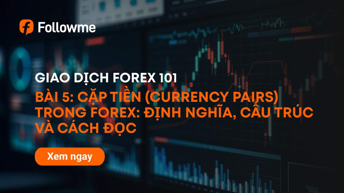 GIAO DỊCH FOREX 101 - BÀI 05: CẶP TIỀN (CURRENCY PAIRS) TRONG FOREX: ĐỊNH NGHĨA, CẤU TRÚC VÀ CÁCH ĐỌC
