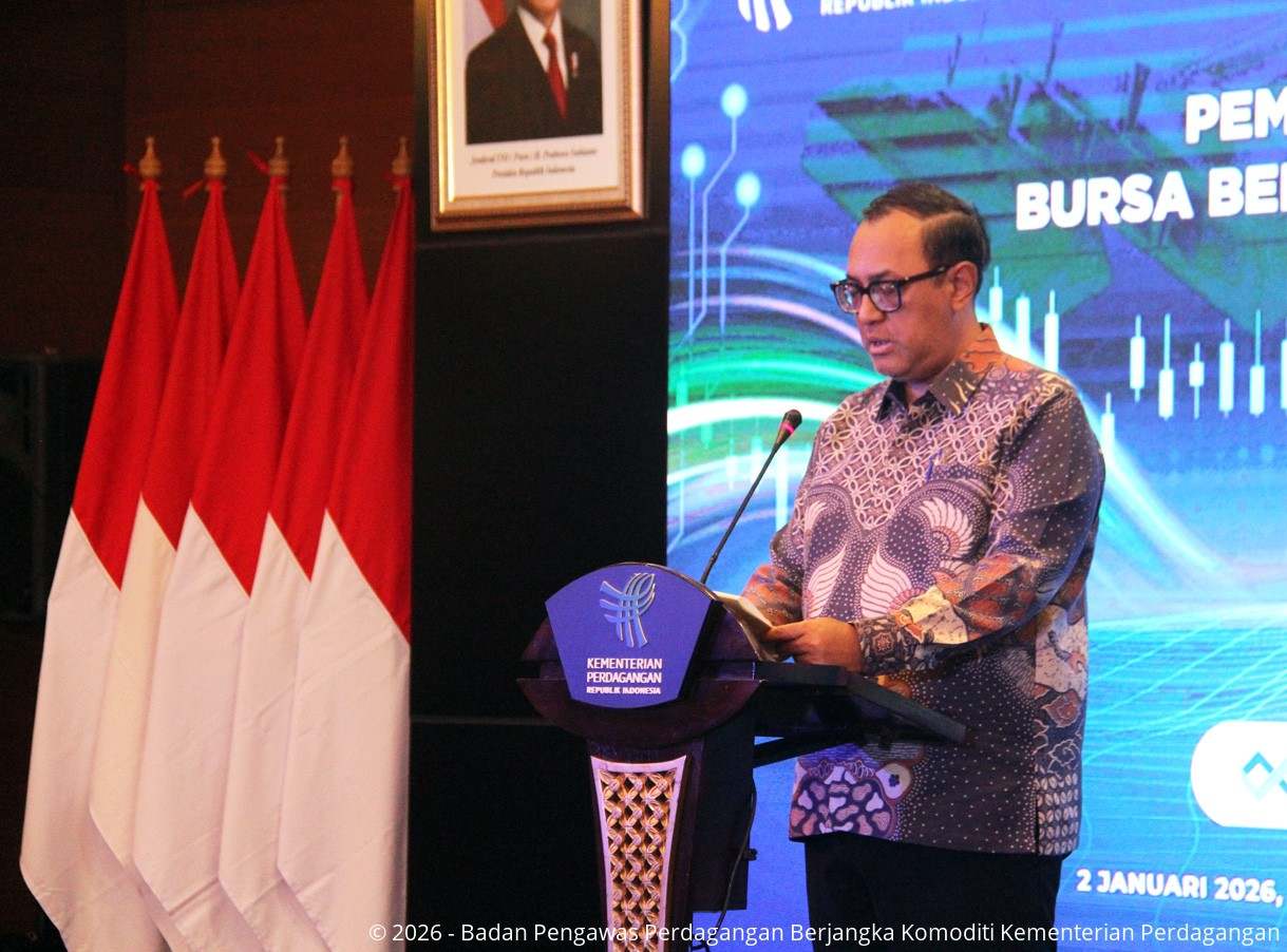 Pembukaan Perdagangan Bursa Berjangka Komoditi Indonesia Tahun 2026, Wamendag Optimis Industri PBK Kian Bersinar