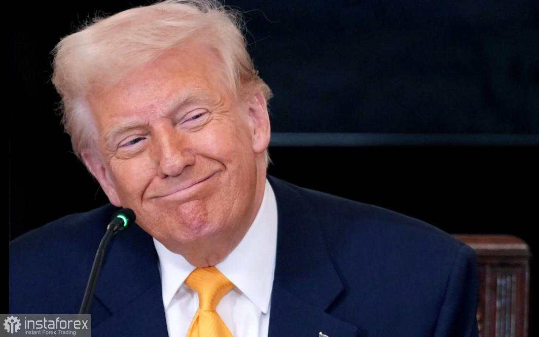 Presiden Donald Trump memperkirakan pertumbuhan ekonomi AS sebesar 15%