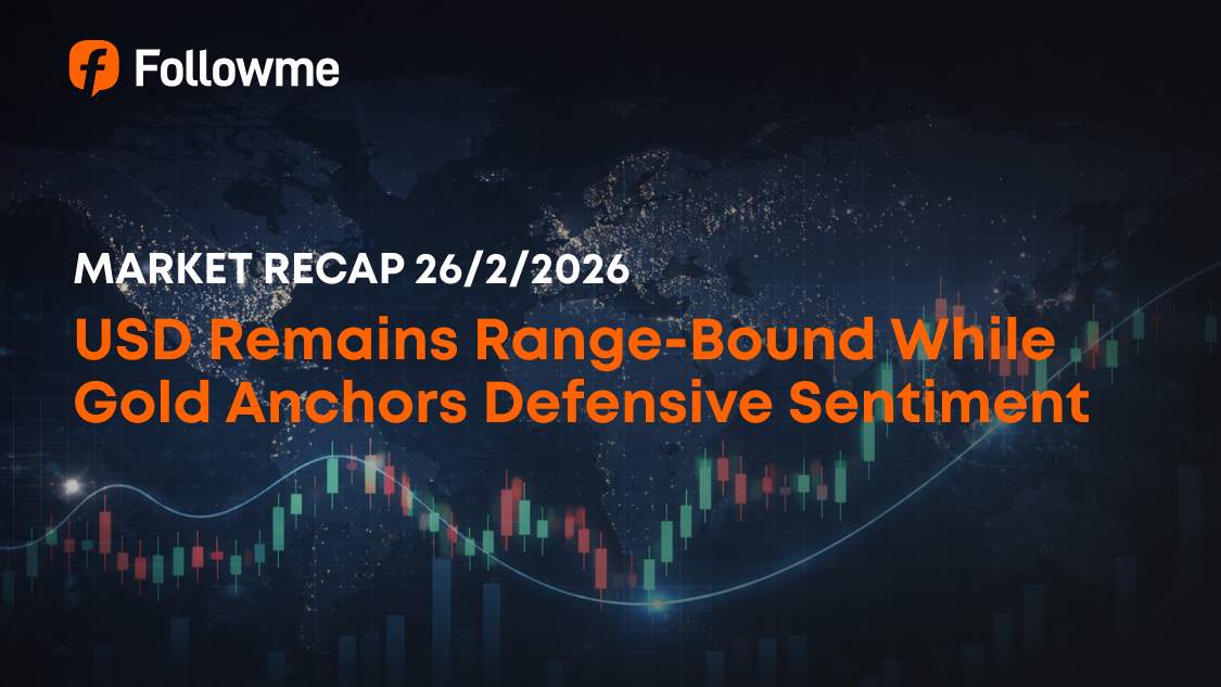 USD Remains Range-Bound While Gold Anchors Defensive Sentiment
