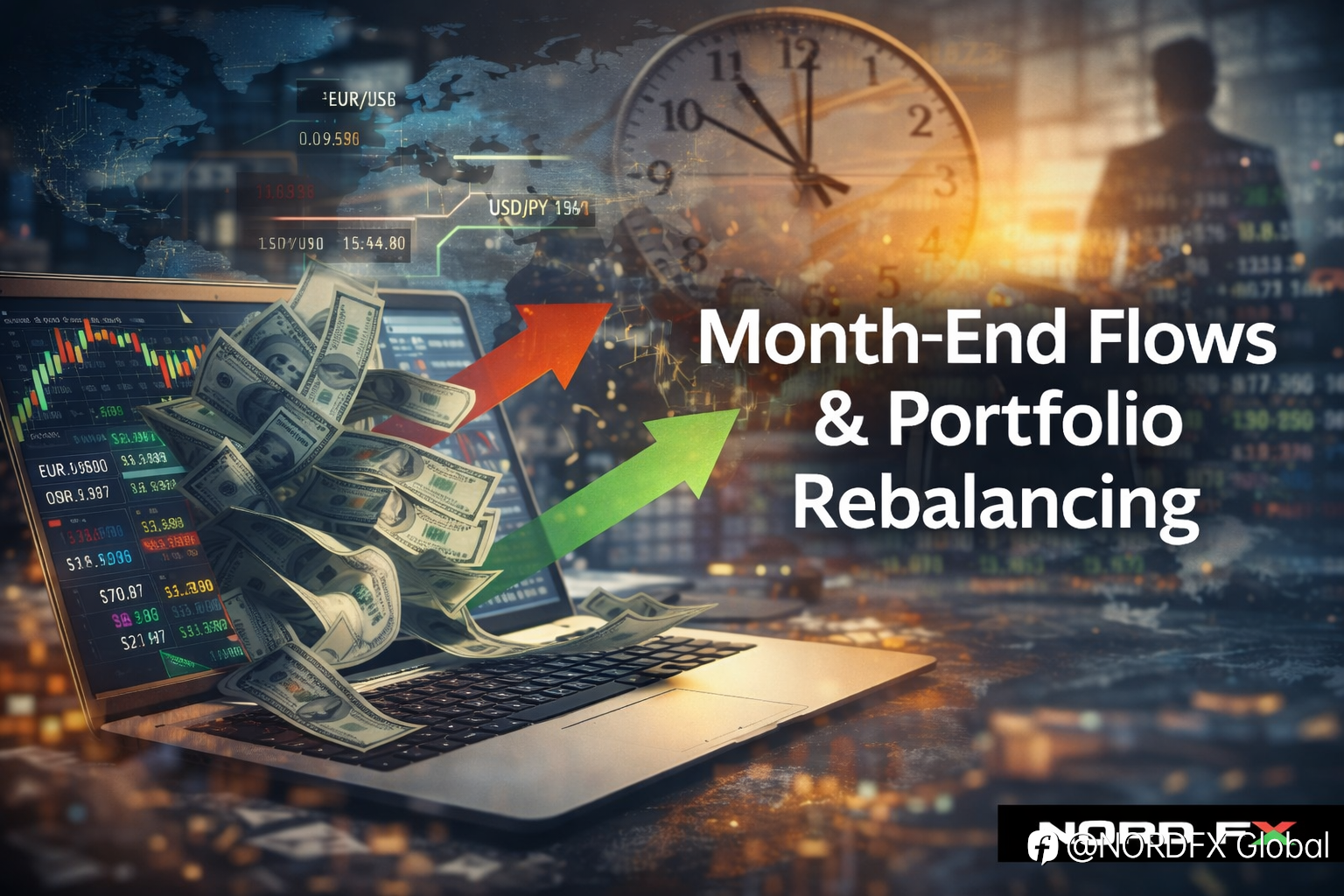 🌗 Month-End Flows and Portfolio Rebalancing: What Traders Should Watch 📊