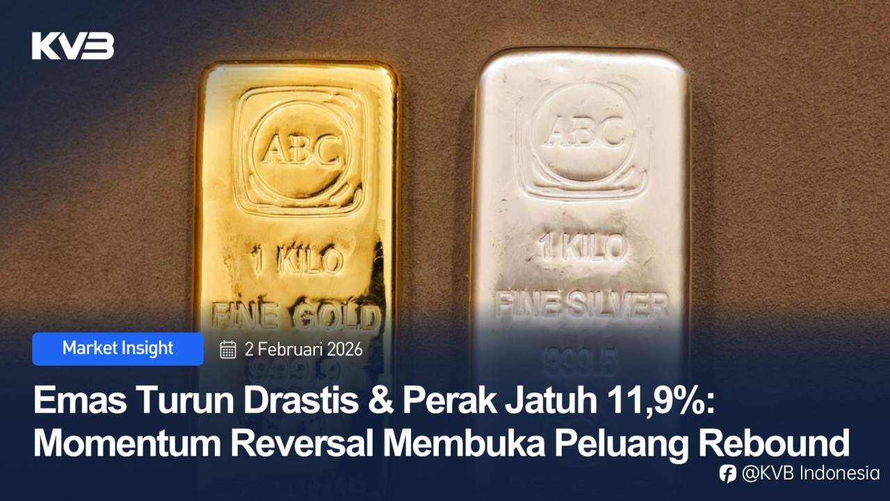 Emas & Perak Anjlok, Potensi Rebound Ke $4700 & $95