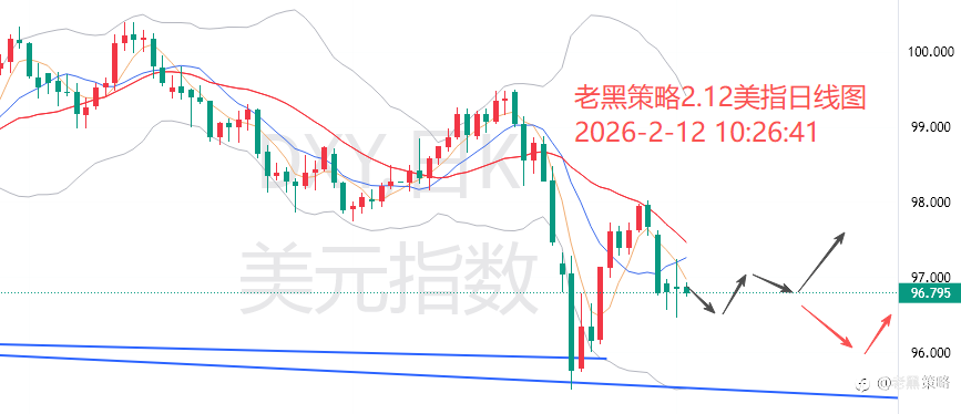 老黑策略:2.12外汇、黄金、原油分析策略