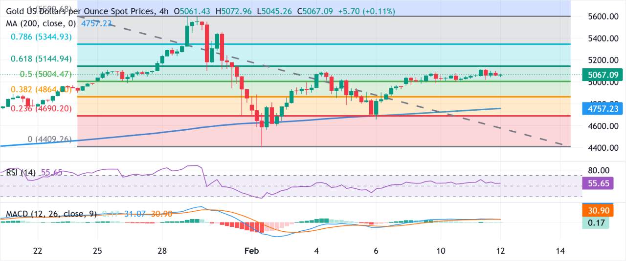 Emas Mundur dari Tertinggi Dua Minggu saat NFP AS yang Kuat Meredakan Prakiraan Penurunan Suku Bunga The Fed di Maret
