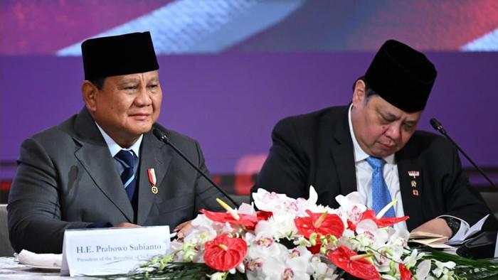 Prabowo di Hadapan Pengusaha AS: Kami Tak Pernah Gagal Bayar Utang!