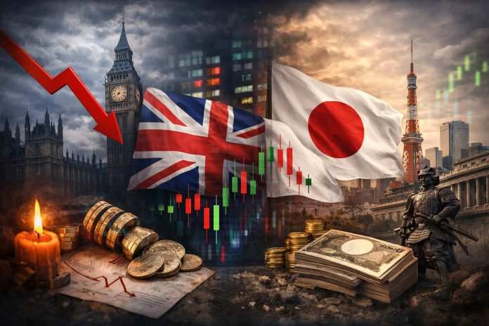 Ekonomi Inggris Melemah, Spekulasi BoJ Menguat — GBPJPY Tertekan!