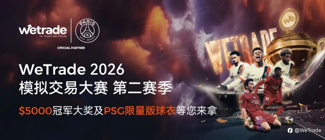 新一代传奇诞生！WeTrade 2026 模拟交易大赛第二赛季燃情再续