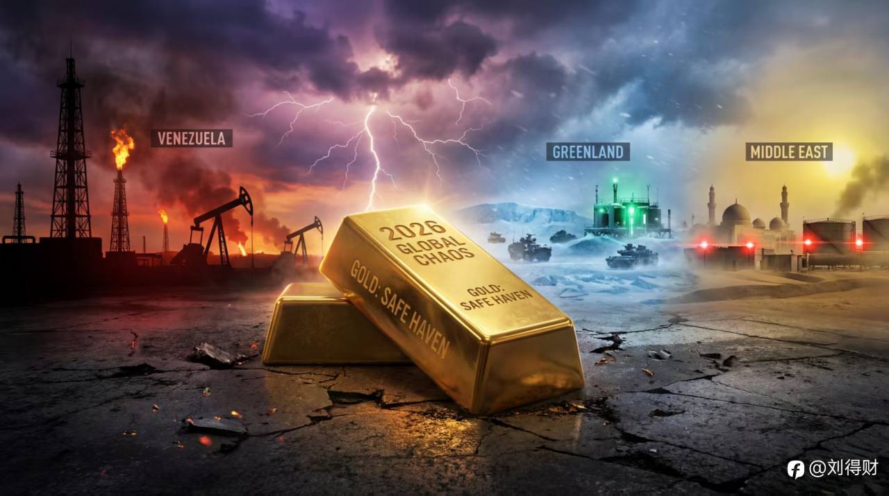 【黄金周报】暴跌 22% 后的深 V 诱惑：地缘“火药桶”点燃，下周逻辑全拆解