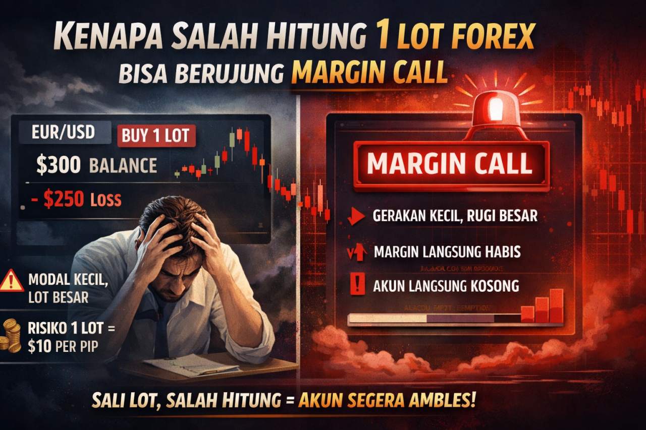 Kenapa Salah Hitung 1 Lot Forex Bisa Berujung Margin Call