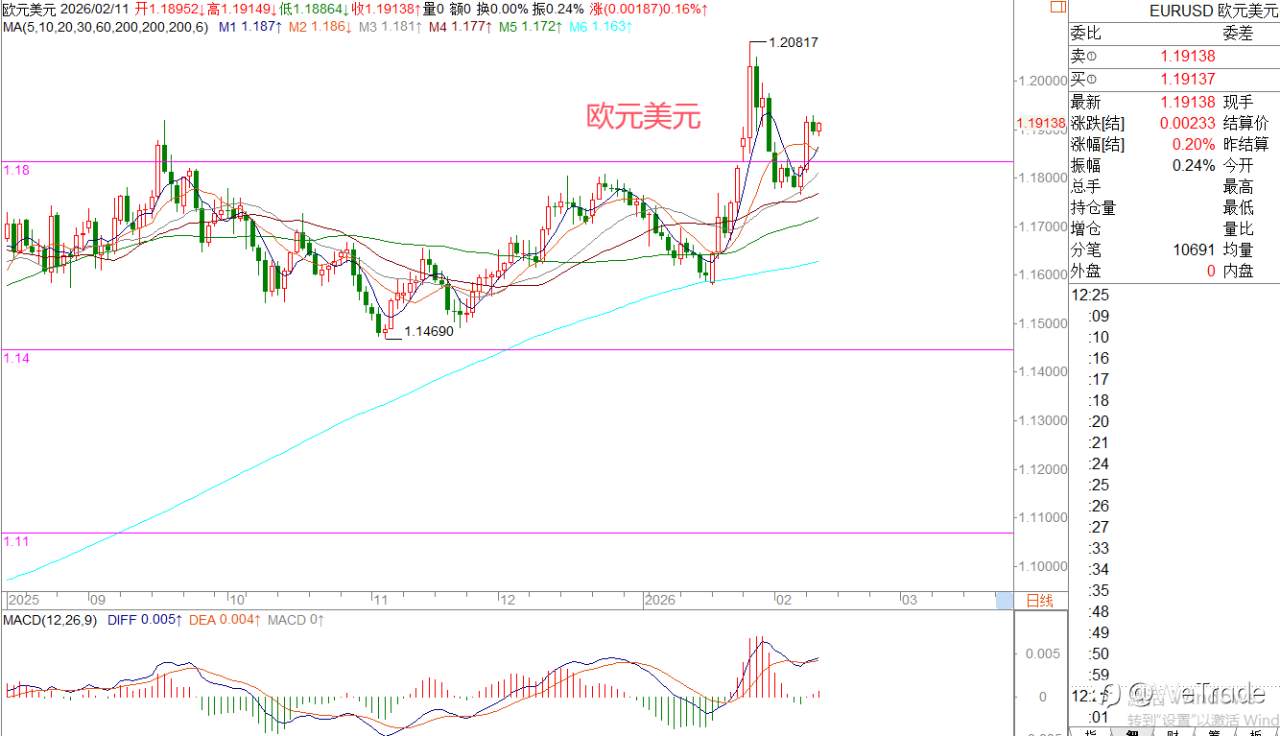 2026年2月11日|每日汇评-策略分析|王萍：原油震荡偏多运行