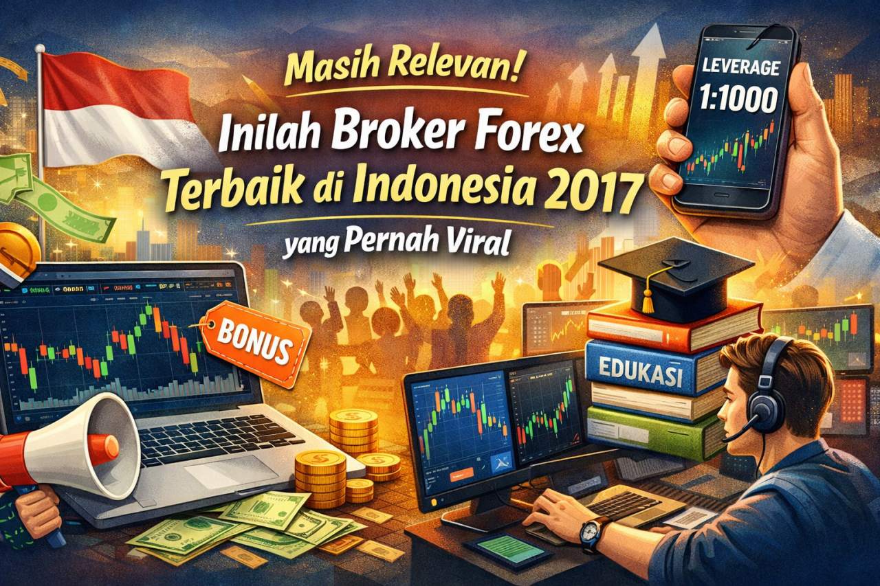 Masih Relevan! Inilah Broker Forex Terbaik di Indonesia 2017 yang Pernah Viral