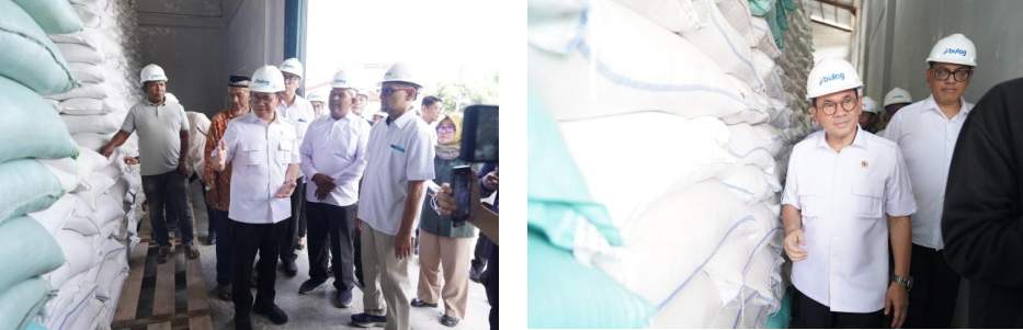 Dukung Ketahanan Pangan, Mendag Busan Dorong Pemanfaatan Gudang Srg Oleh Bulog