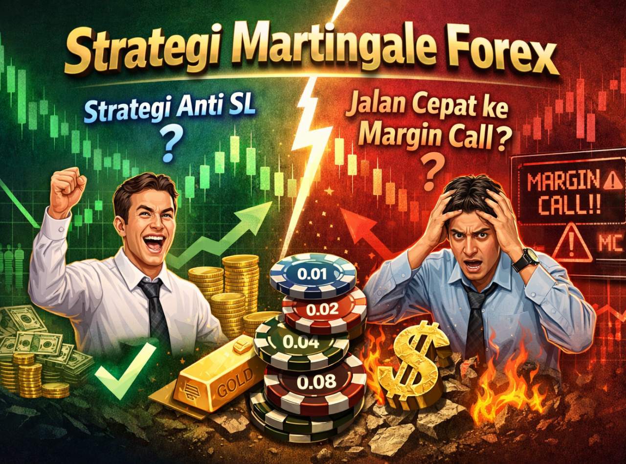 Strategi Martingale Forex, Strategi Anti SL atau Jalan Cepat ke Margin Call?