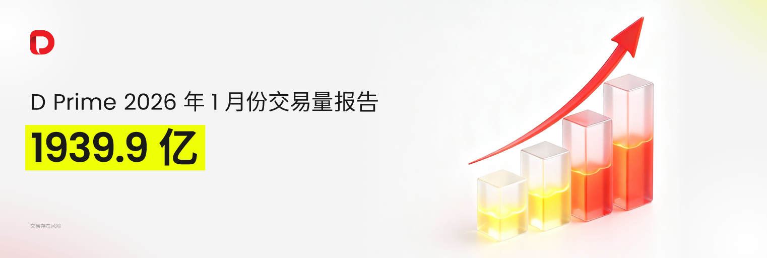 交易量报告 | D Prime 2026 年 1 月份交易量报告