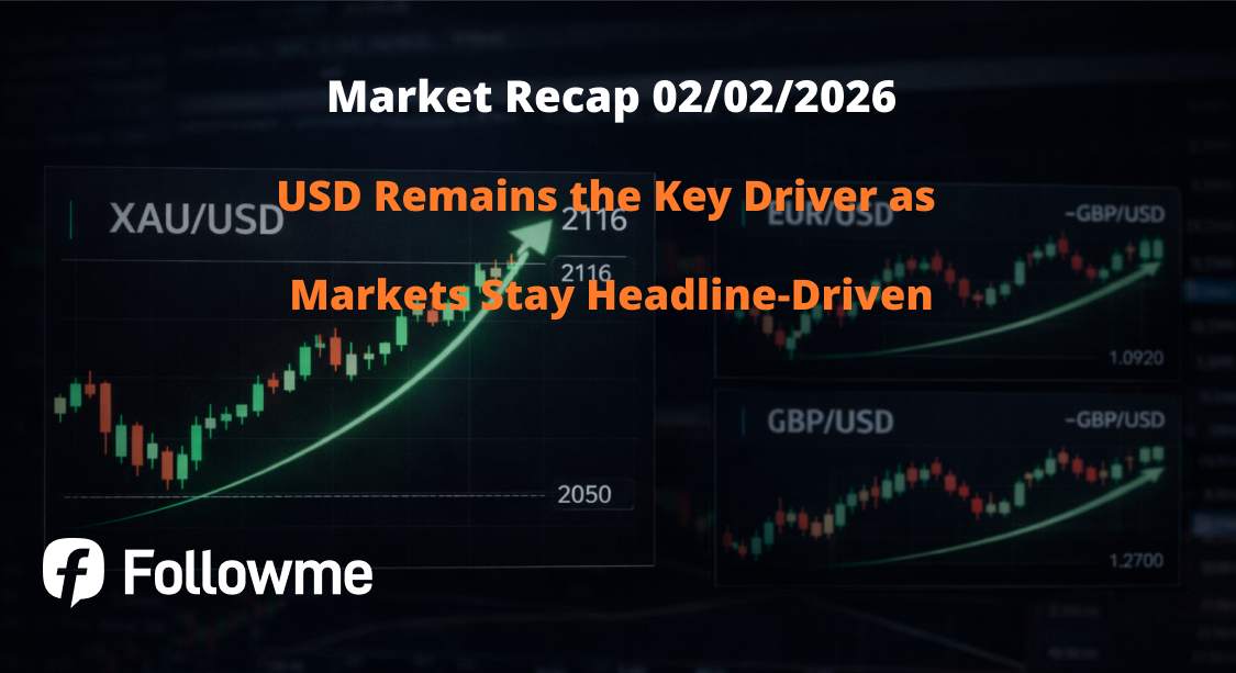 USD Remains the Key Driver as Markets Stay Headline-Driven