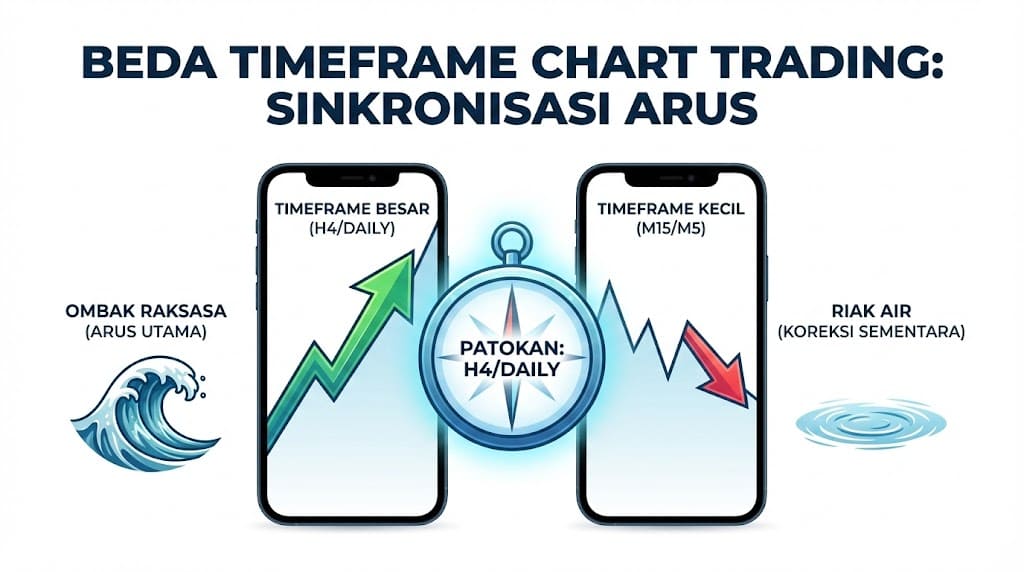 PANDUAN LENGKAP! TEKNIK MEMBACA CHART TRADING, RAHASIA TIMEFRAME & TRIK LOLOS JEBAKAN BANDAR