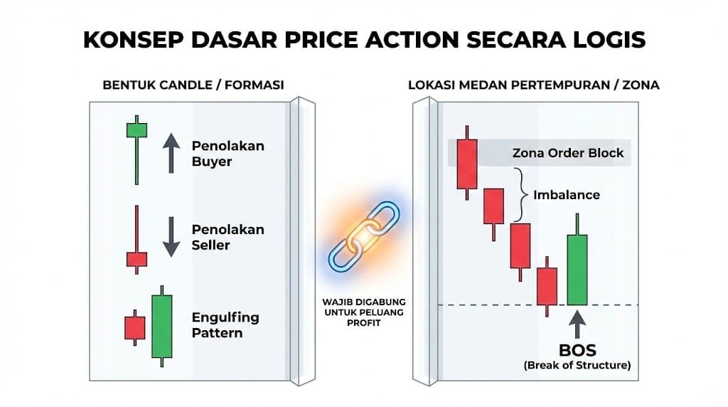 PENTING! INI 4 KUNCI STRATEGI PRICE ACTION UNTUK MEMPERBESAR PELUANG PROFIT SAAT TRADING FOREX
