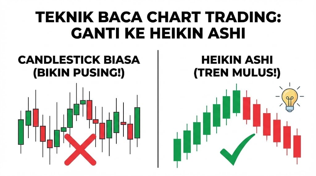 PANDUAN LENGKAP! TEKNIK MEMBACA CHART TRADING, RAHASIA TIMEFRAME & TRIK LOLOS JEBAKAN BANDAR